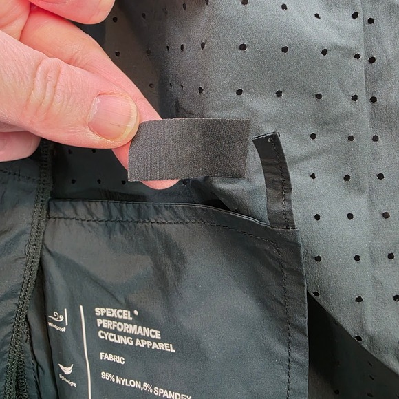 Spexcel Womens Medium Green Lightweight Windproof Water Repellent Cycling Vest - Picture 10 of 10